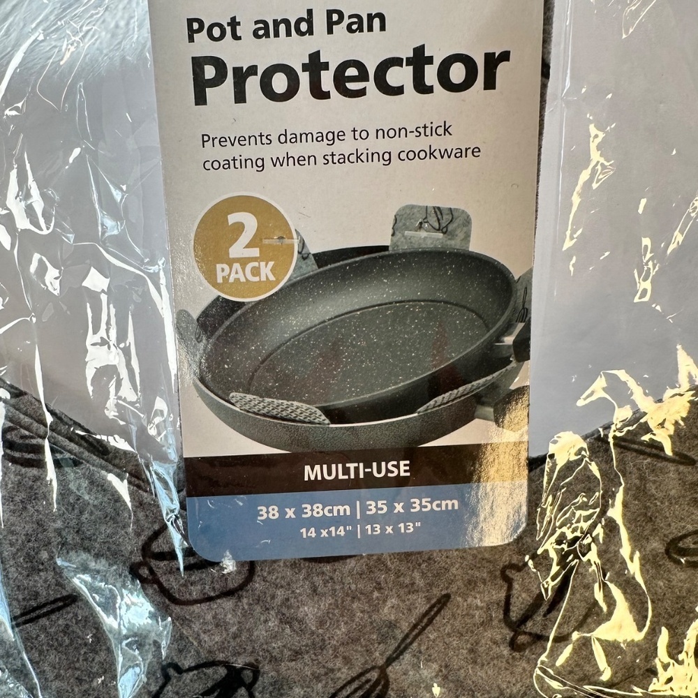 FREE with purchase on 2+ items - Pot & Pan Protectors 2 Pack - Picture 2 of 4